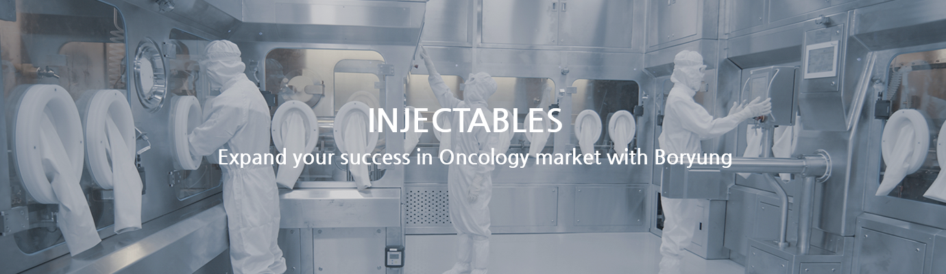 INJECTABLES-Expand your success in Oncology market with Boryung